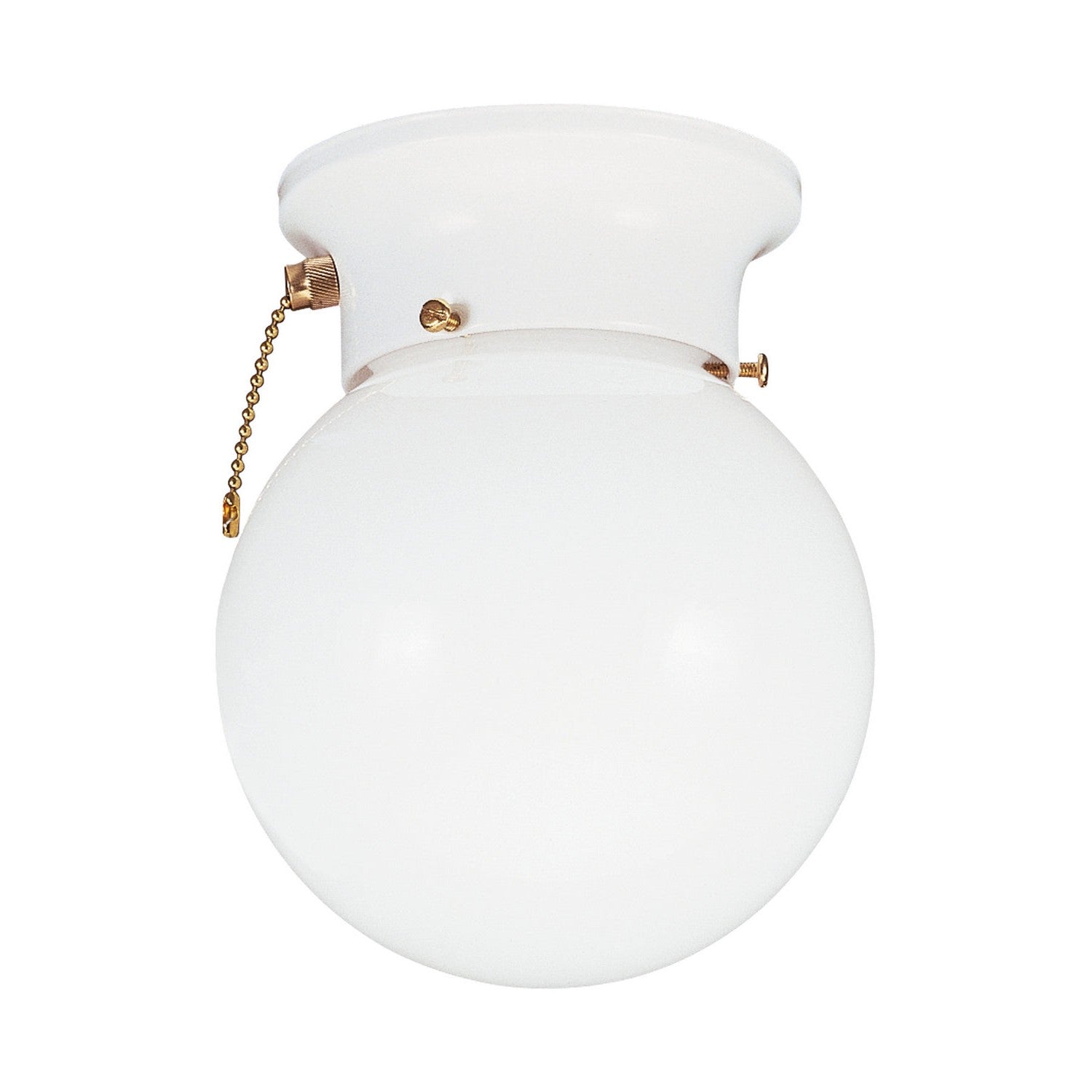 Generation Lighting - 5367PCEN3-15 - One Light Flush Mount - Tomkin - White