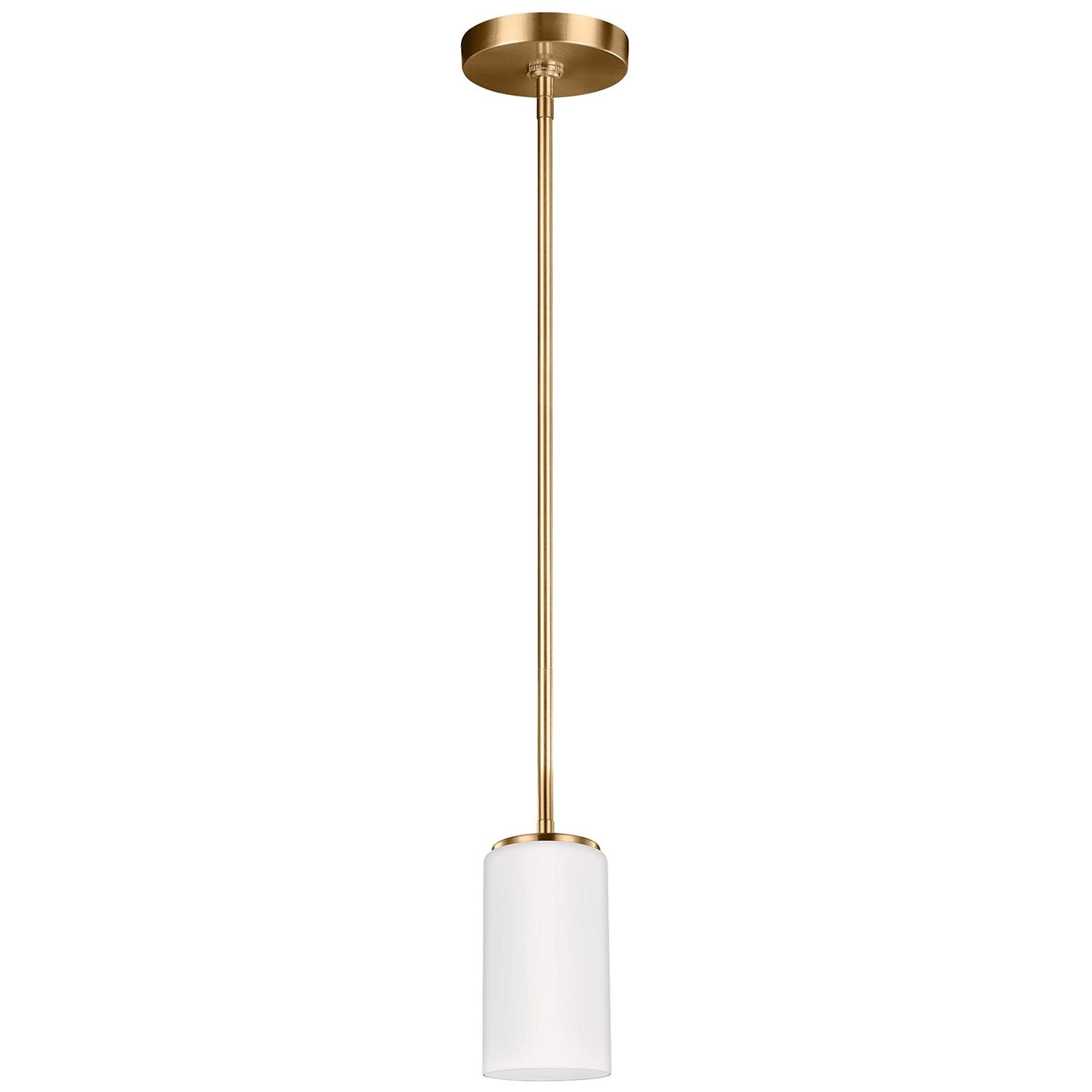 Generation Lighting - 6124601-848 - One Light Mini-Pendant - Alturas - Satin Brass