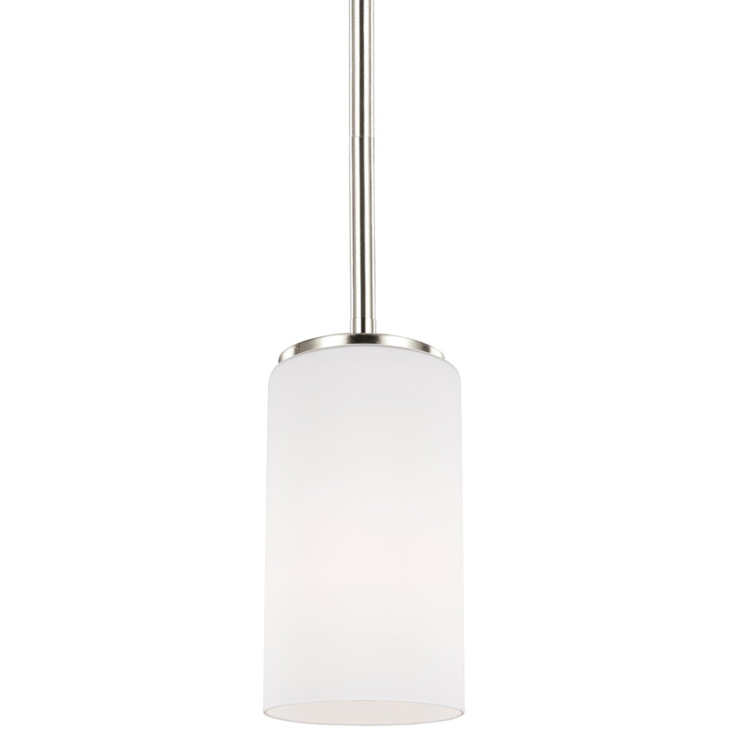 Generation Lighting - 6124601EN3-962 - One Light Mini-Pendant - Alturas - Brushed Nickel