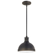 Generation Lighting - 65085EN3-715 - One Light Pendant - Pratt Street Metal - Autumn Bronze