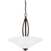 Generation Lighting - 6613203EN3-715 - Three Light Pendant - Metcalf - Autumn Bronze