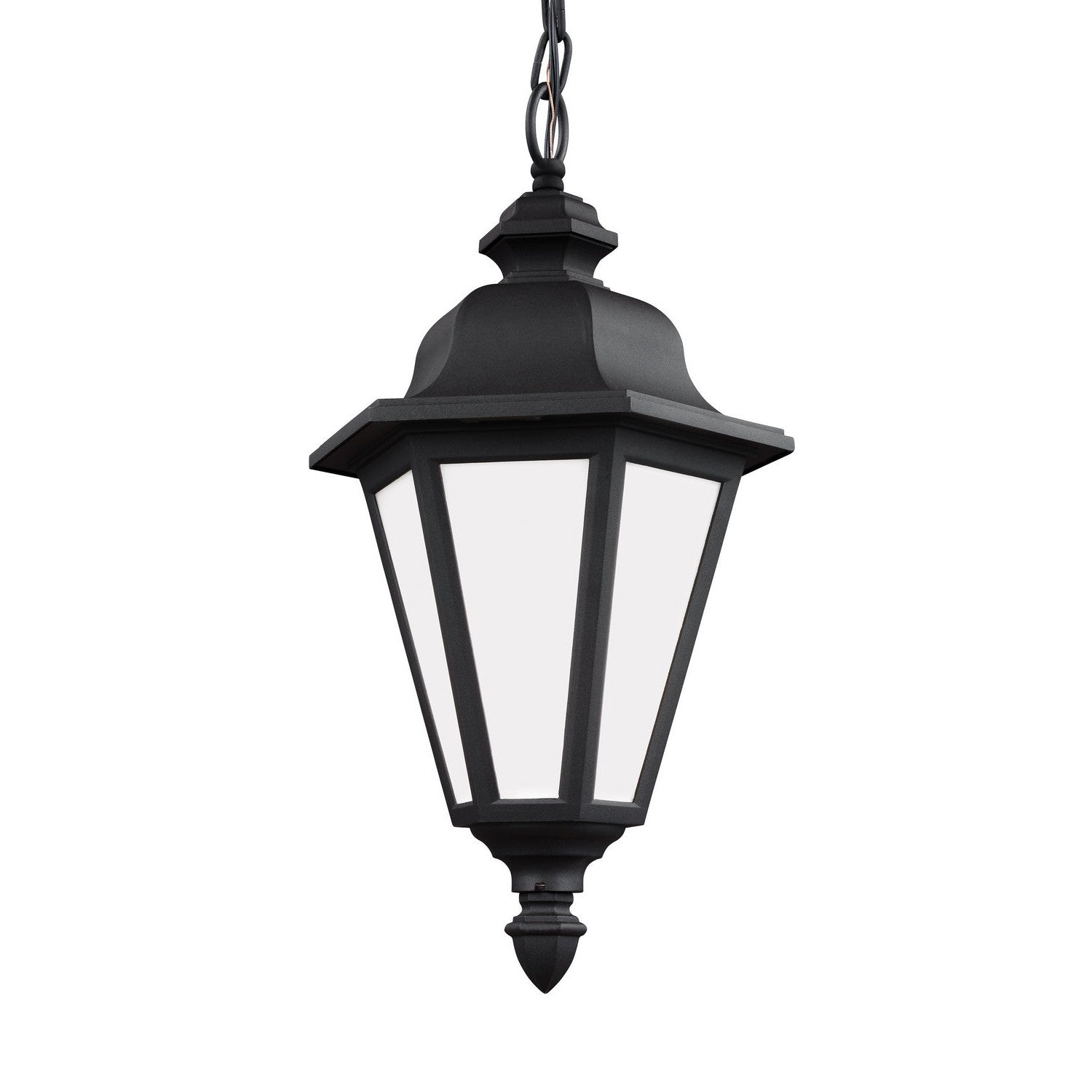 Generation Lighting - 69025-12 - One Light Outdoor Pendant - Brentwood - Black