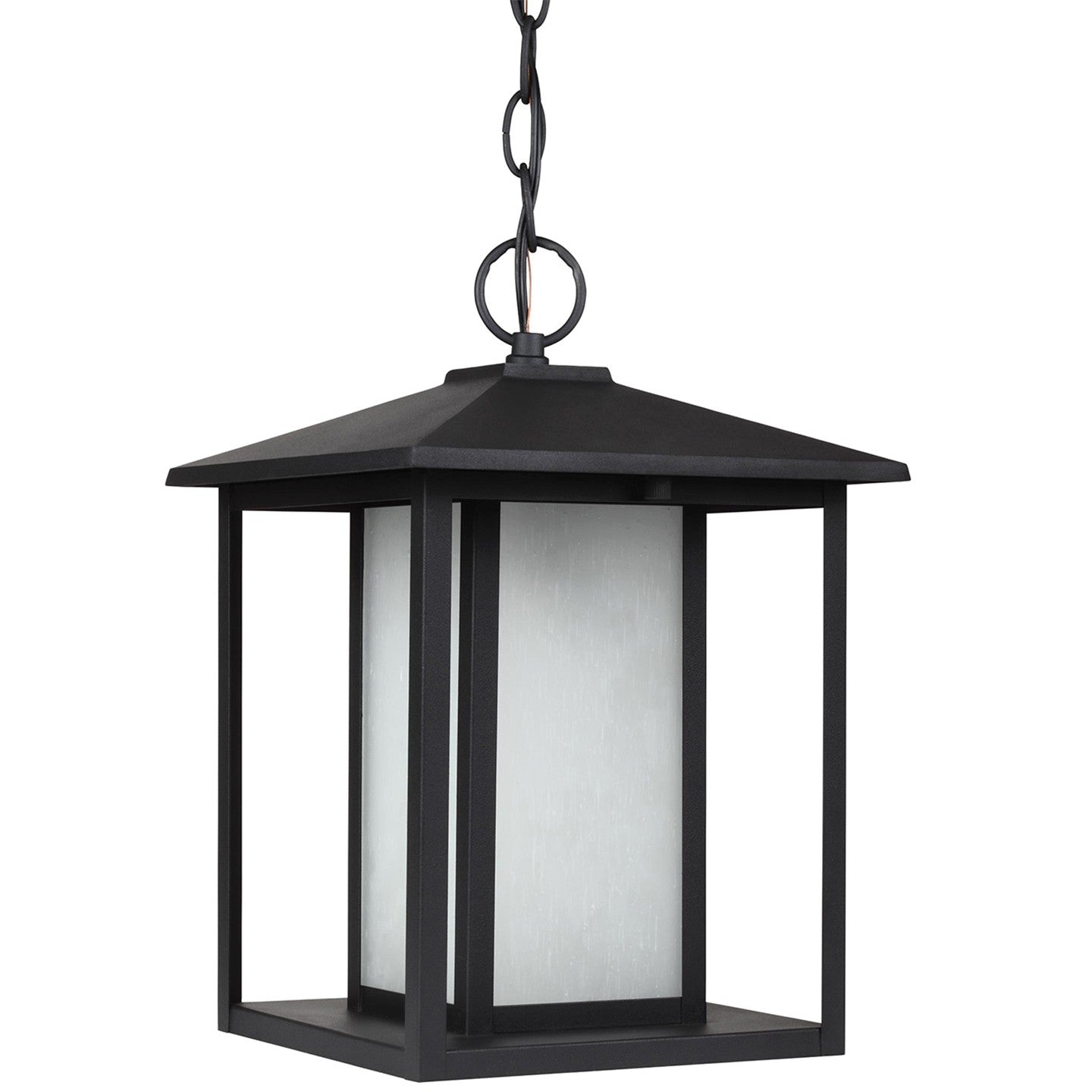Generation Lighting - 69029-12 - One Light Outdoor Pendant - Hunnington - Black