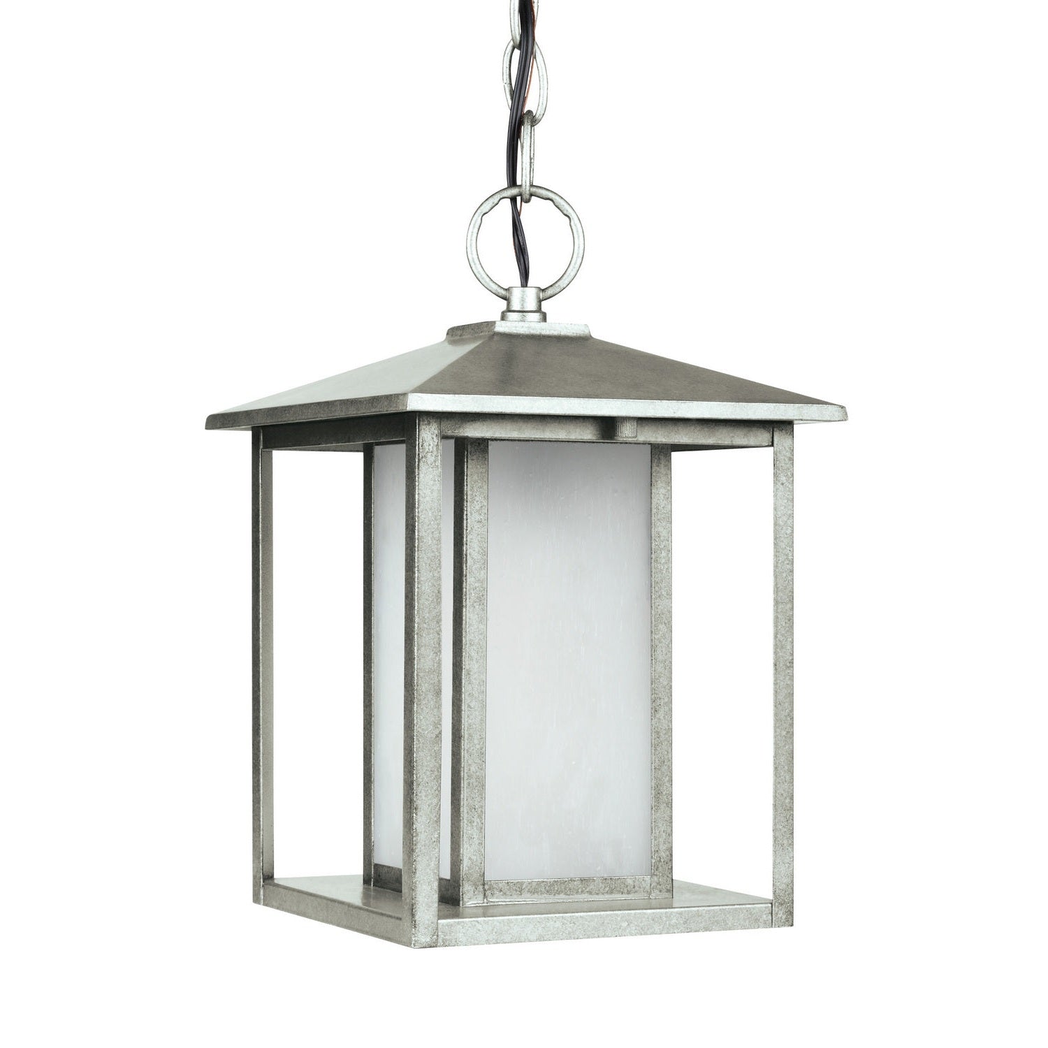 Generation Lighting - 69029EN3-57 - One Light Outdoor Pendant - Hunnington - Weathered Pewter