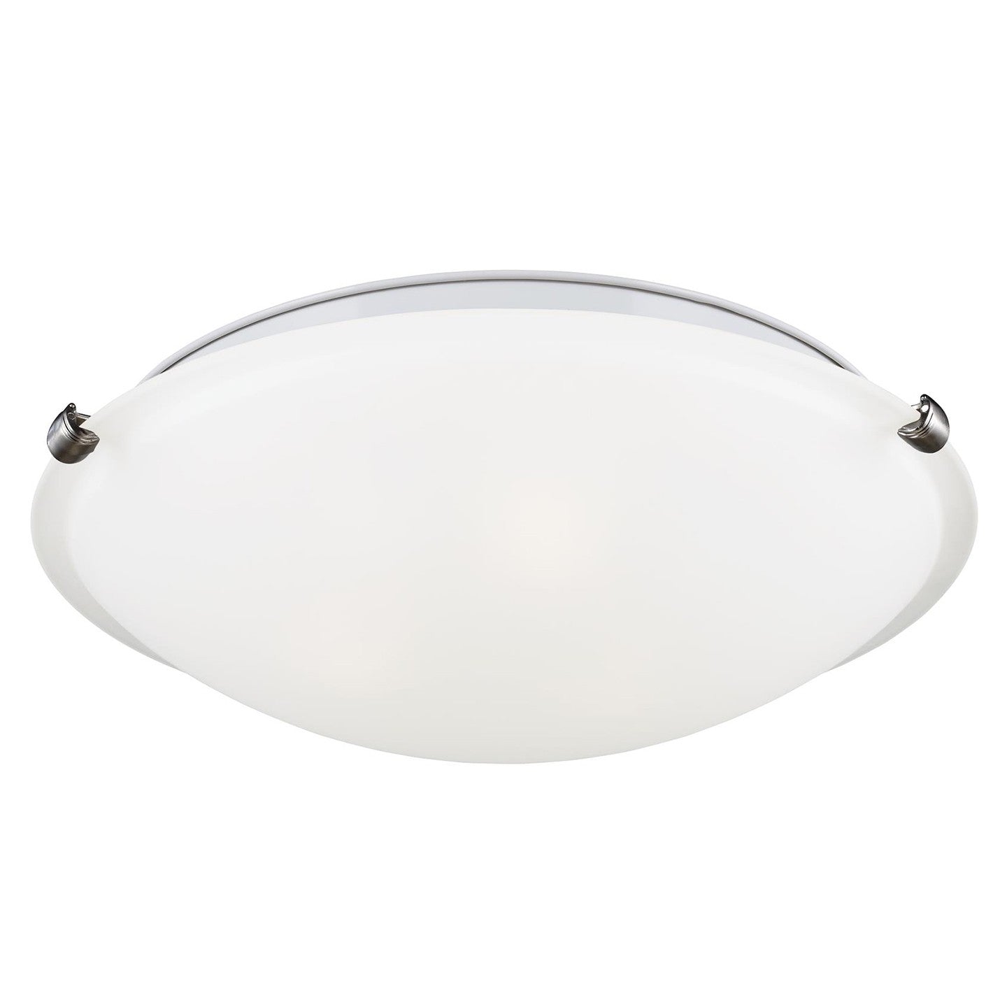 Generation Lighting - 7543502EN3-962 - Two Light Flush Mount - Clip Ceiling Flush Mount - Brushed Nickel