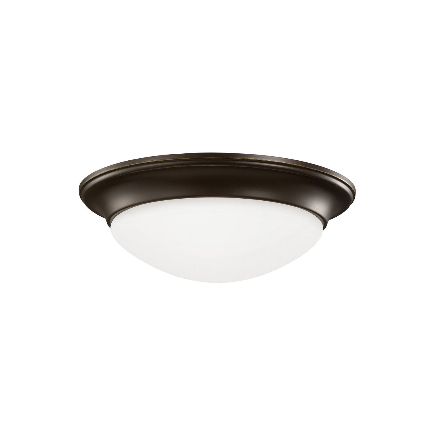 Generation Lighting - 75435EN3-710 - Two Light Flush Mount - Nash - Bronze