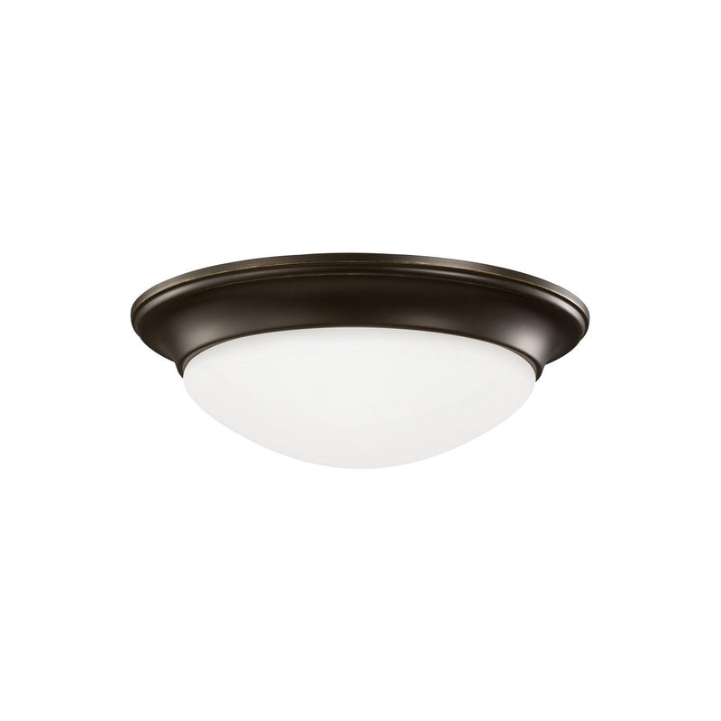 Generation Lighting - 75435EN3-710 - Two Light Flush Mount - Nash - Bronze