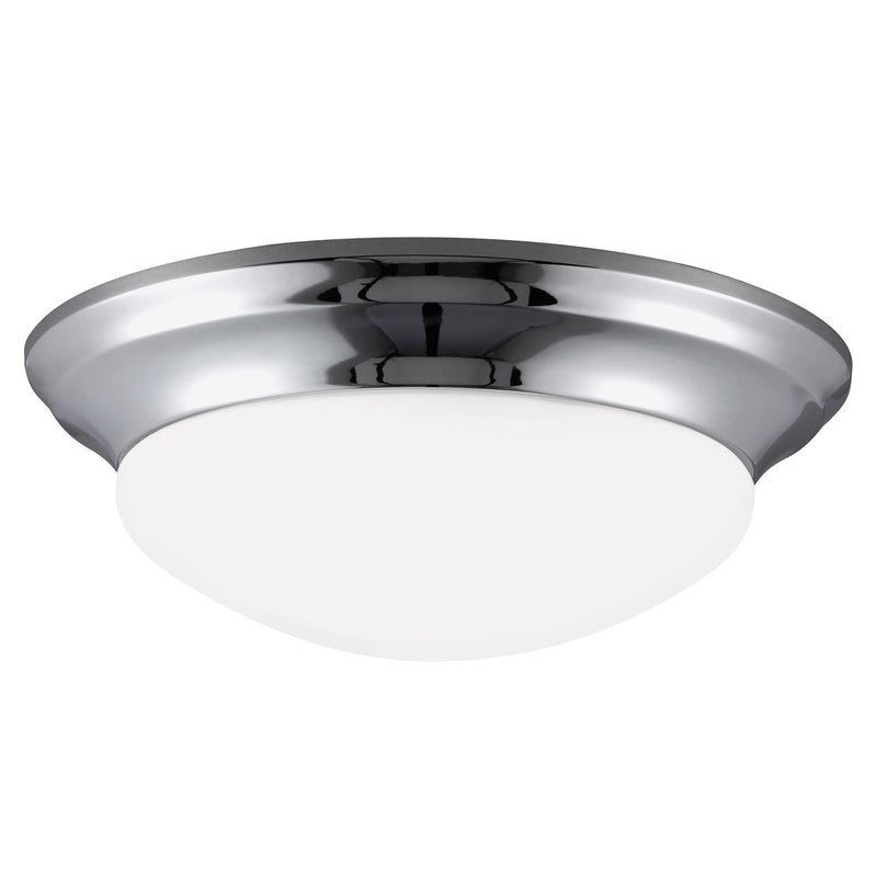 Generation Lighting - 75436EN3-05 - Three Light Flush Mount - Nash - Chrome