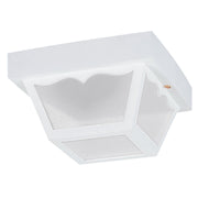 Generation Lighting - 7567EN3-15 - One Light Outdoor Flush Mount - Outdoor Ceiling - White
