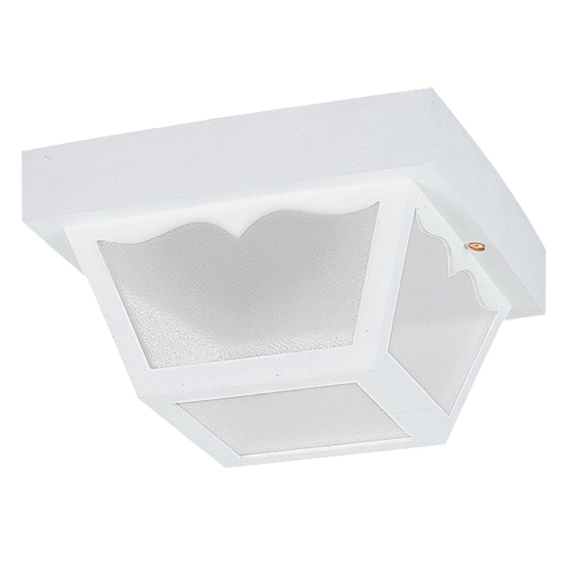 Generation Lighting - 7567EN3-15 - One Light Outdoor Flush Mount - Outdoor Ceiling - White