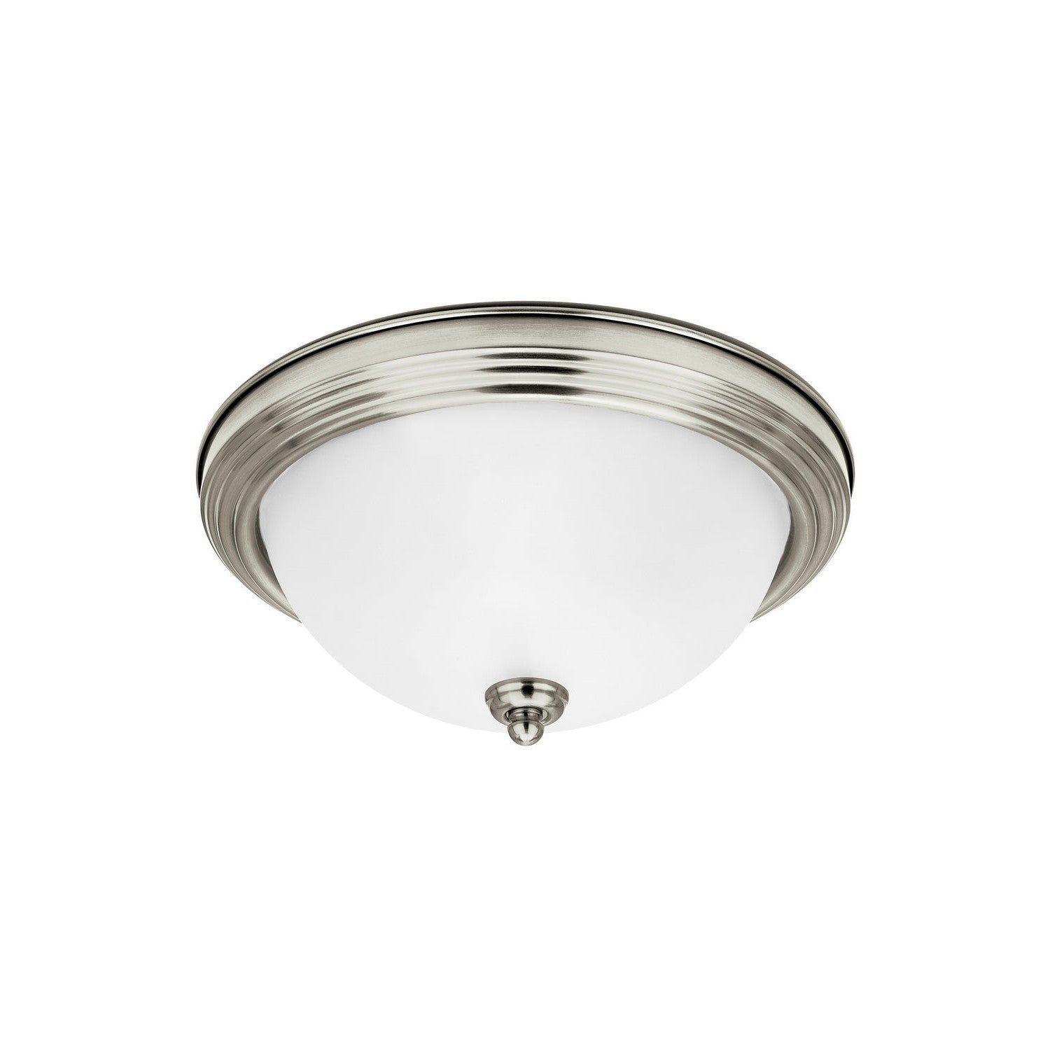 Generation Lighting - 77063EN3-962 - One Light Flush Mount - Geary - Brushed Nickel