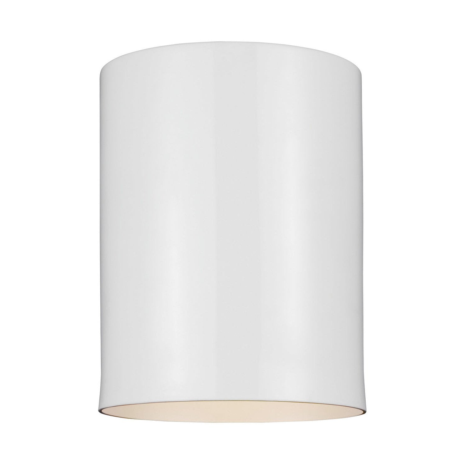 Visual Comfort Studio - 7813801EN3-15 - One Light Outdoor Flush Mount - Outdoor Cylinders - White