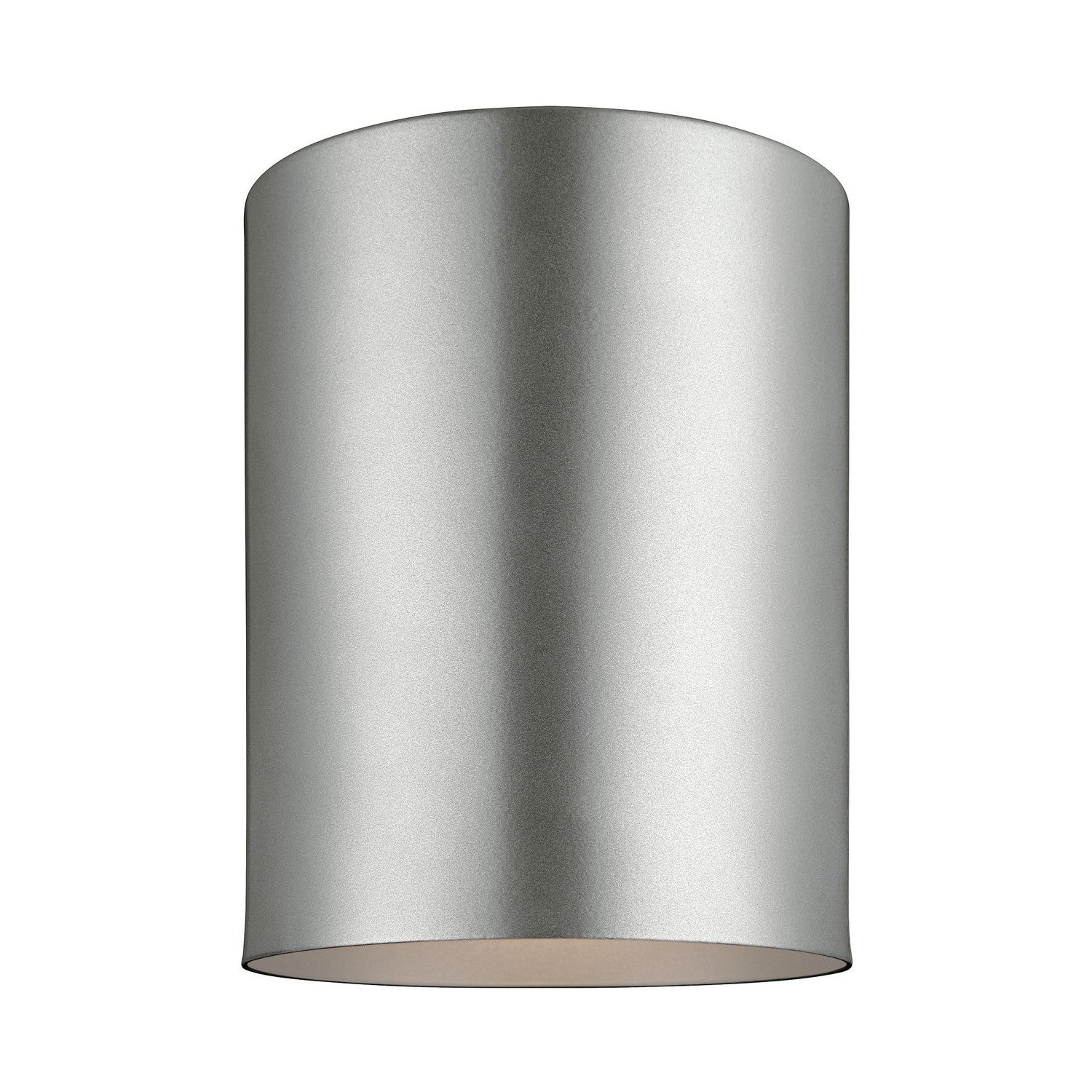 Visual Comfort Studio - 7813801EN3-753 - One Light Outdoor Flush Mount - Outdoor Cylinders - Painted Brushed Nickel
