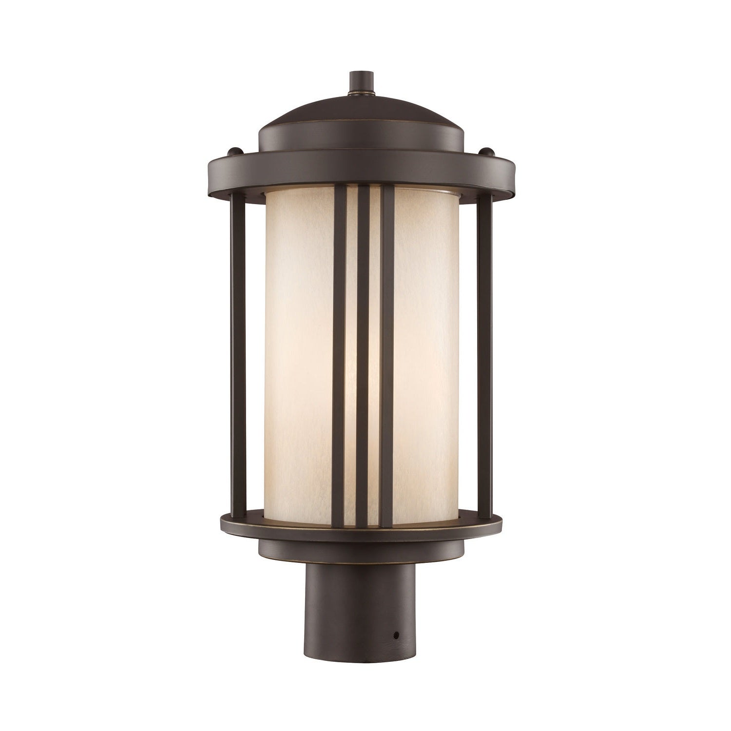 Generation Lighting - 8247901EN3-71 - One Light Outdoor Post Lantern - Crowell - Antique Bronze