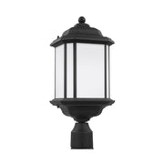 Generation Lighting - 82529EN3-12 - One Light Outdoor Post Lantern - Kent - Black