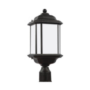 Generation Lighting - 82529EN3-746 - One Light Outdoor Post Lantern - Kent - Oxford Bronze