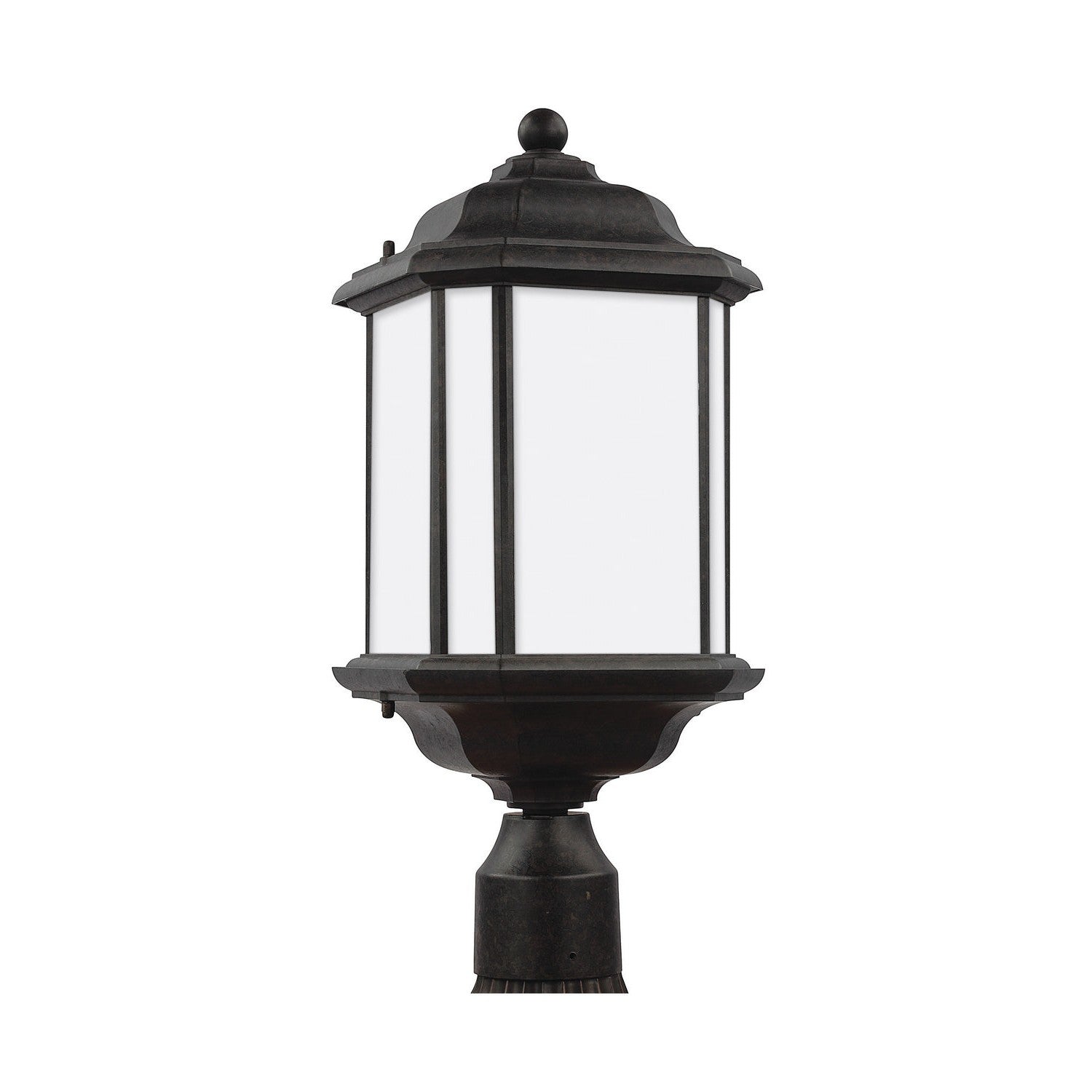 Generation Lighting - 82529EN3-746 - One Light Outdoor Post Lantern - Kent - Oxford Bronze