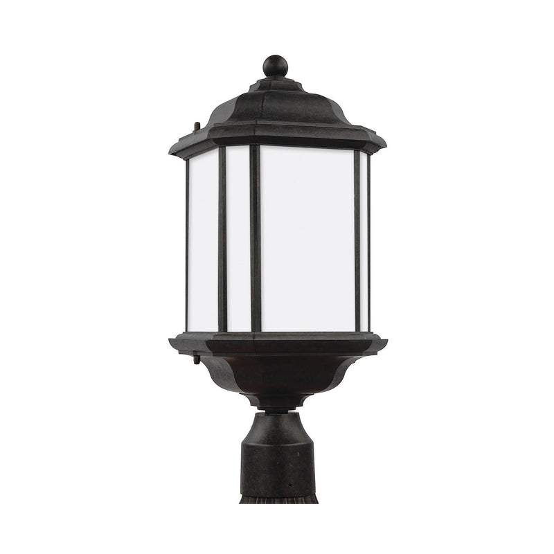 Generation Lighting - 82529EN3-746 - One Light Outdoor Post Lantern - Kent - Oxford Bronze