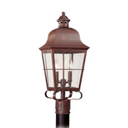 Generation Lighting - 8262EN-44 - Two Light Outdoor Post Lantern - Chatham - Weathered Copper