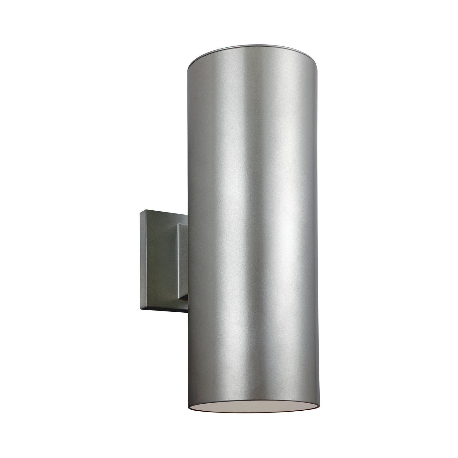 Visual Comfort Studio - 8313802EN3-753 - Two Light Outdoor Wall Lantern - Outdoor Cylinders - Painted Brushed Nickel