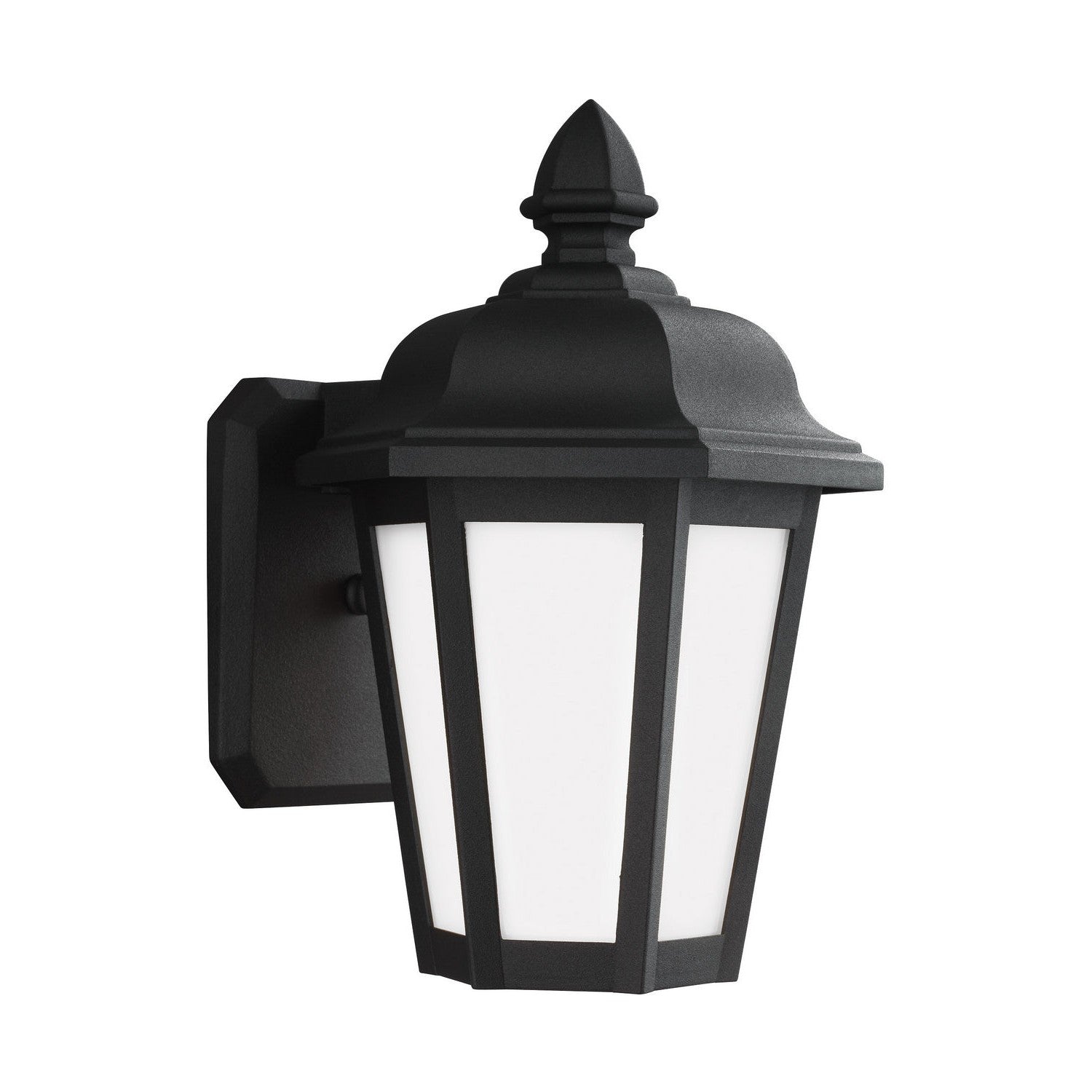 Generation Lighting - 89822EN3-12 - One Light Outdoor Wall Lantern - Brentwood - Black