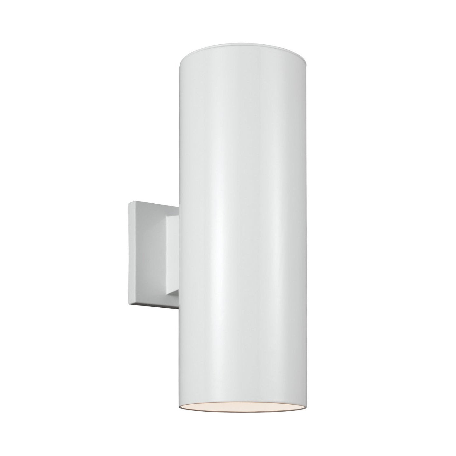 Visual Comfort Studio - 8313902EN3-15 - Two Light Outdoor Wall Lantern - Outdoor Cylinders - White