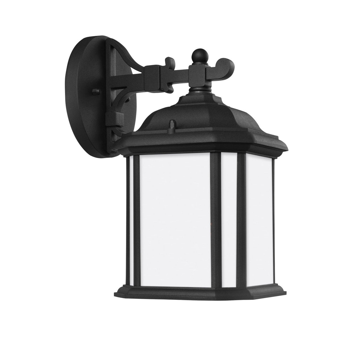 Generation Lighting - 84529EN3-12 - One Light Outdoor Wall Lantern - Kent - Black