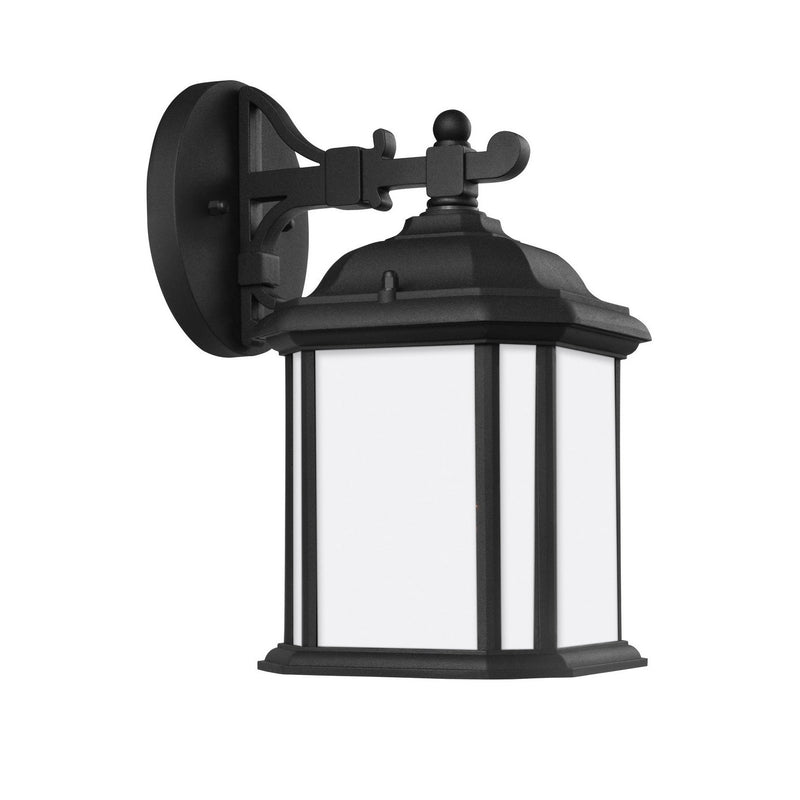 Generation Lighting - 84529EN3-12 - One Light Outdoor Wall Lantern - Kent - Black