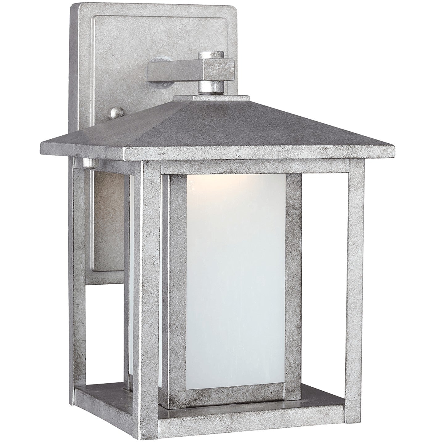Generation Lighting - 89029EN3-57 - One Light Outdoor Wall Lantern - Hunnington - Weathered Pewter