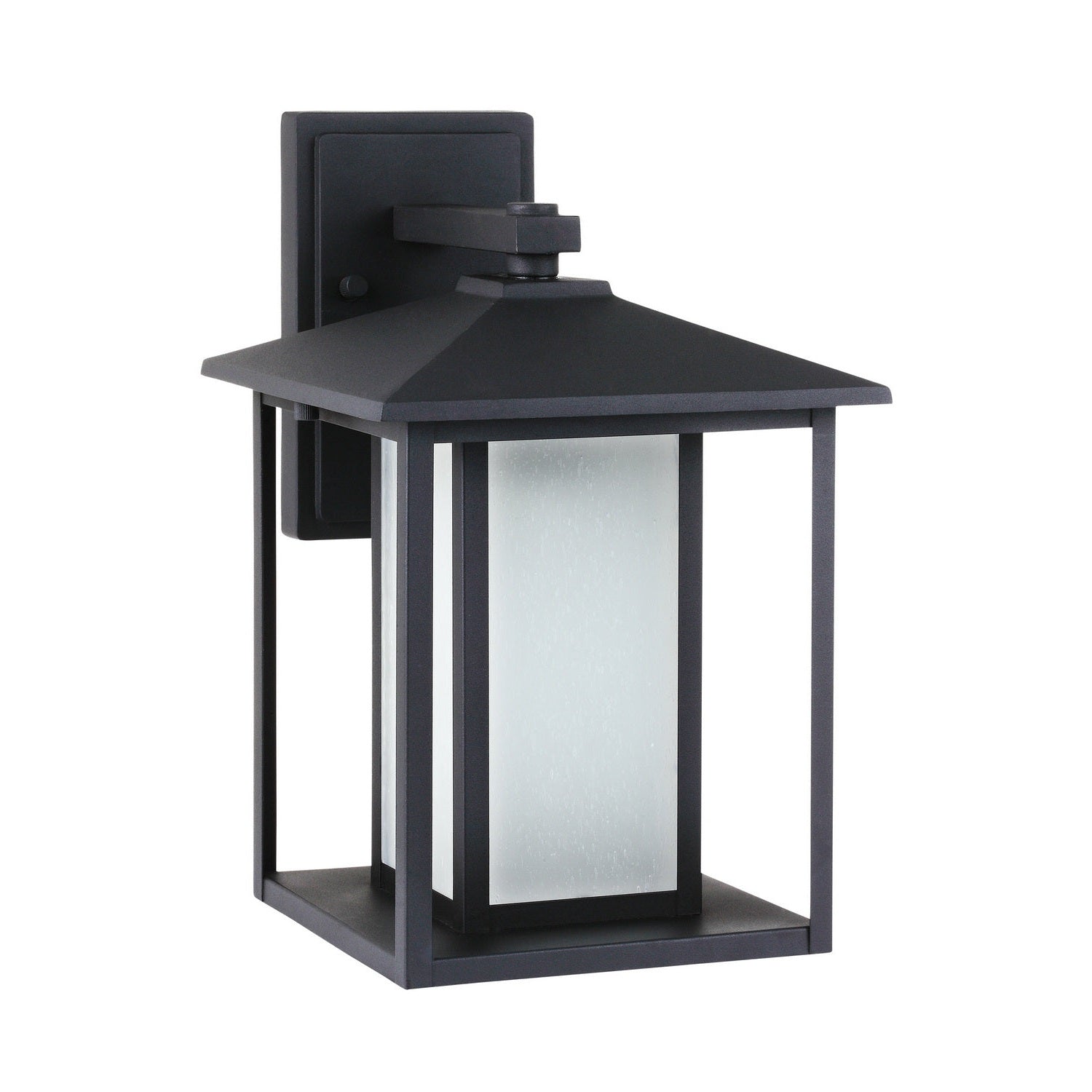 Generation Lighting - 89031EN3-12 - One Light Outdoor Wall Lantern - Hunnington - Black