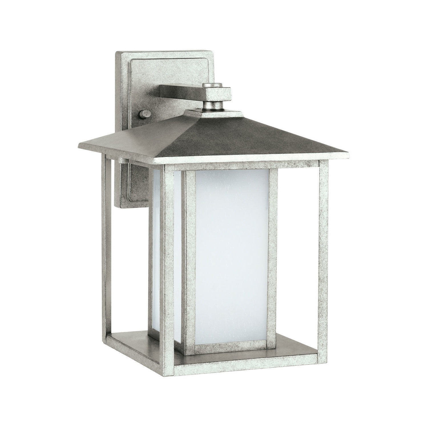 Generation Lighting - 89031EN3-57 - One Light Outdoor Wall Lantern - Hunnington - Weathered Pewter