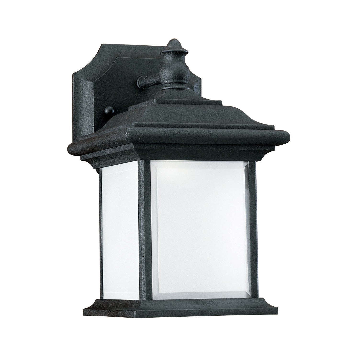 Generation Lighting - 89101-12 - One Light Outdoor Wall Lantern - Wynfield - Black