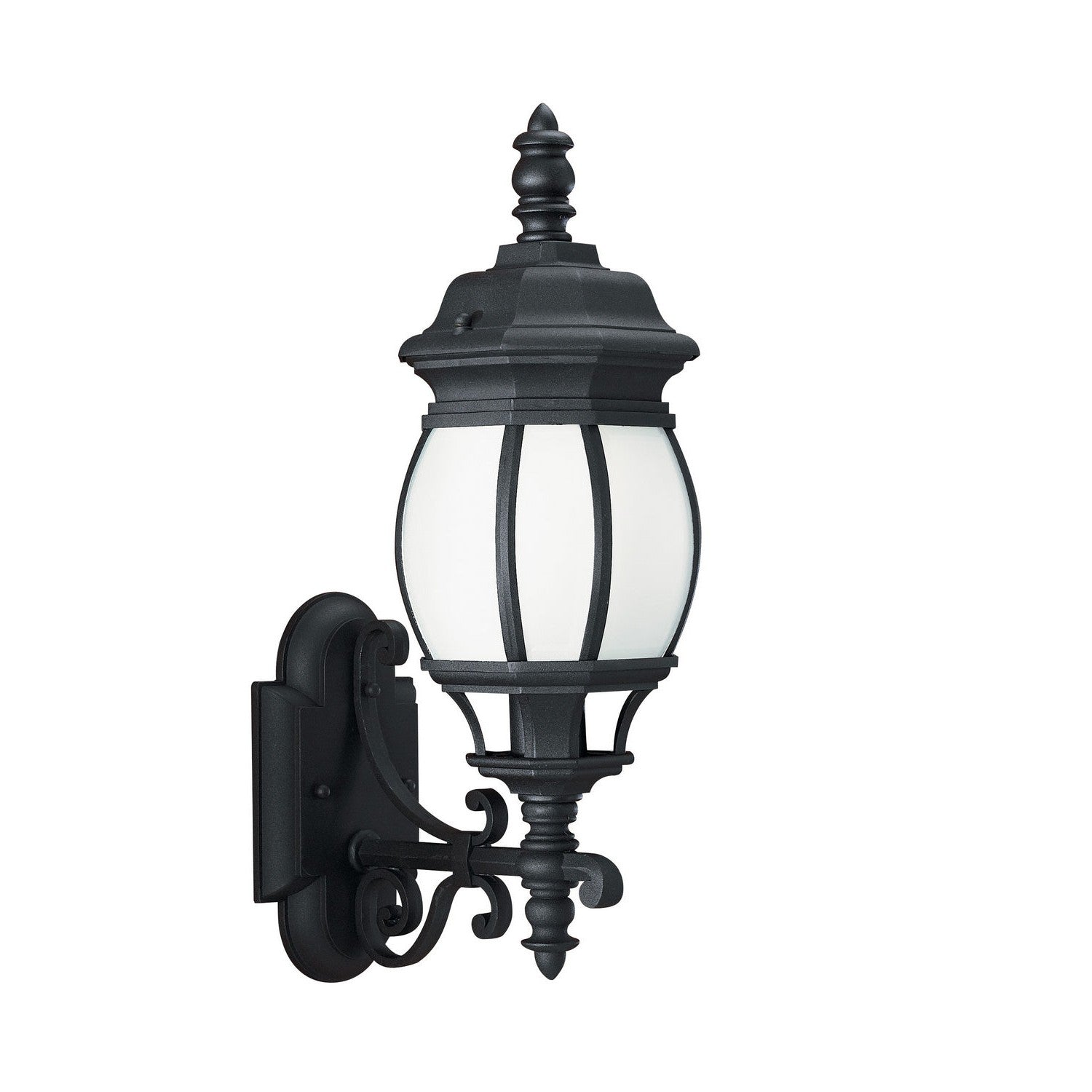 Generation Lighting - 89102EN3-12 - One Light Outdoor Wall Lantern - Wynfield - Black