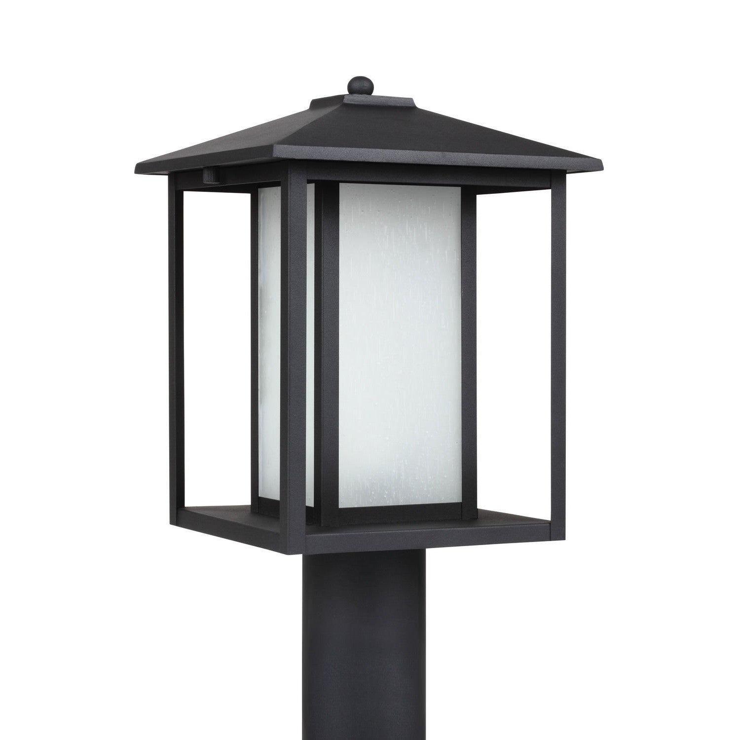 Generation Lighting - 89129EN3-12 - One Light Outdoor Post Lantern - Hunnington - Black