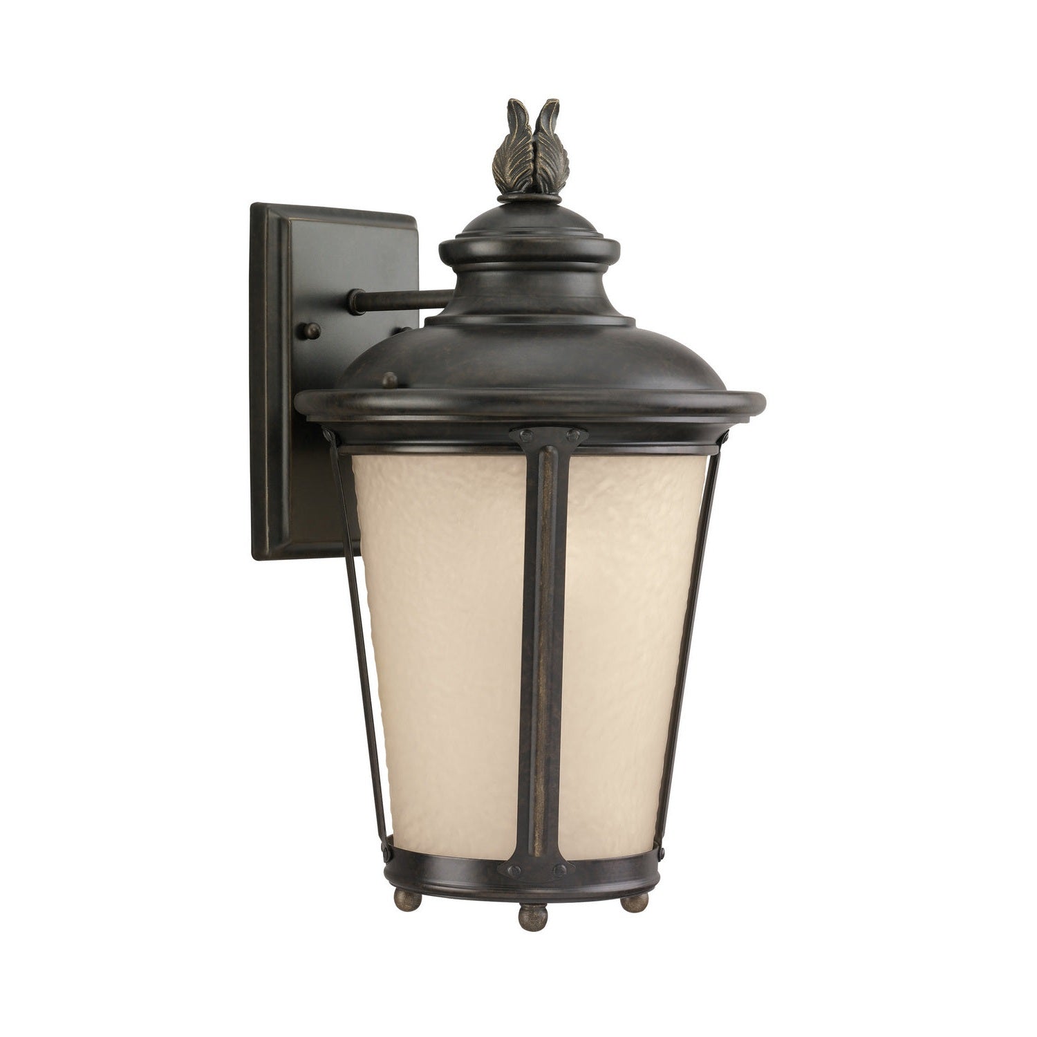 Generation Lighting - 88241EN3-780 - One Light Outdoor Wall Lantern - Cape May - Burled Iron