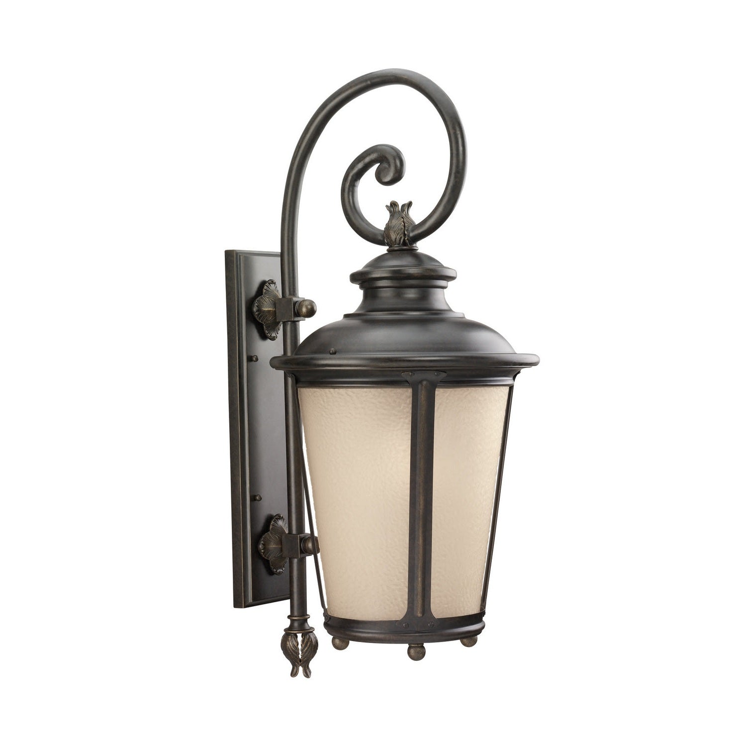 Generation Lighting - 88243EN3-780 - One Light Outdoor Wall Lantern - Cape May - Burled Iron