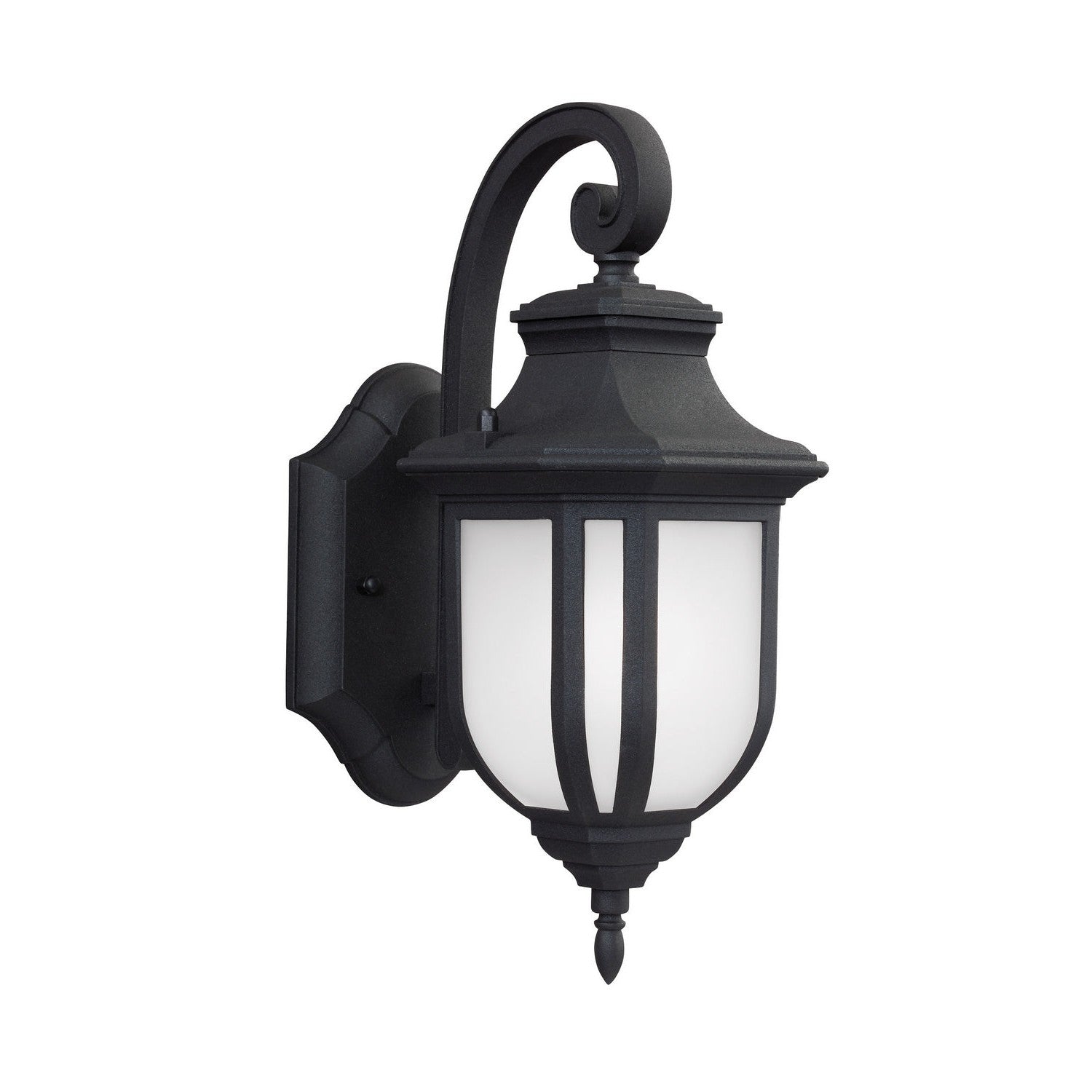 Generation Lighting - 8536301EN3-12 - One Light Outdoor Wall Lantern - Childress - Black