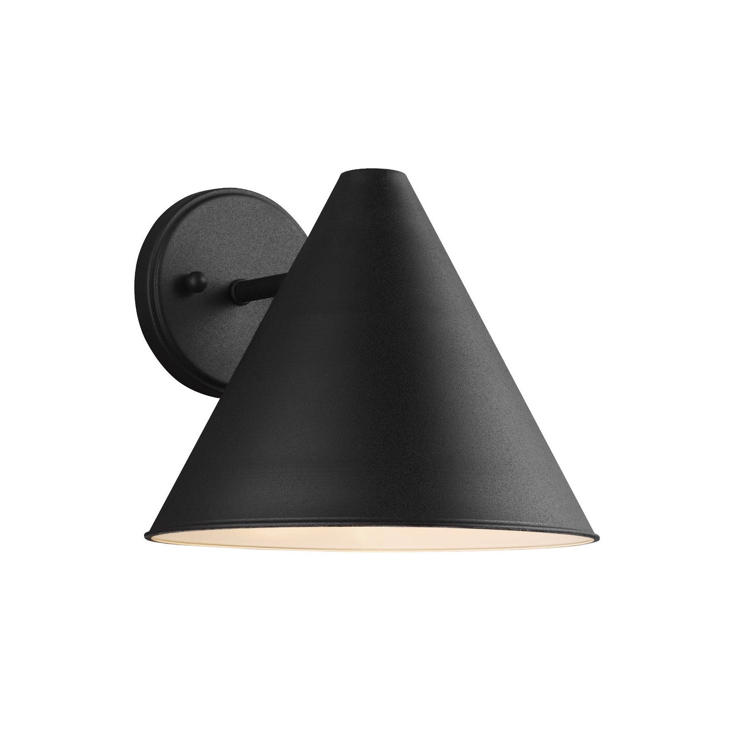 Generation Lighting - 8538501-12 - One Light Outdoor Wall Lantern - Crittenden - Black
