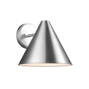 Generation Lighting - 8538501EN3-04 - One Light Outdoor Wall Lantern - Crittenden - Satin Aluminum