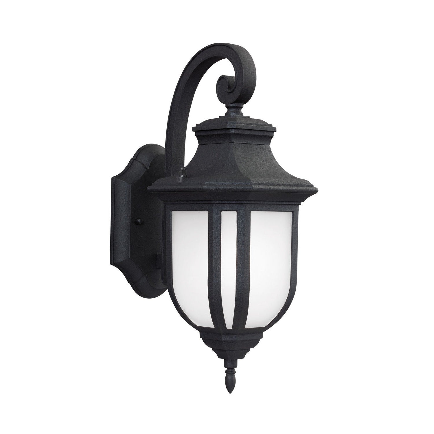 Generation Lighting - 8636301EN3-12 - One Light Outdoor Wall Lantern - Childress - Black