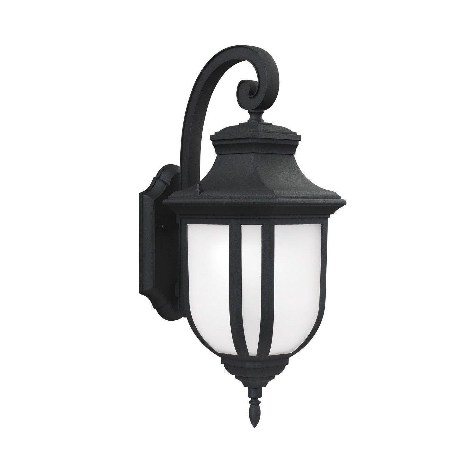 Generation Lighting - 8736301EN3-12 - One Light Outdoor Wall Lantern - Childress - Black
