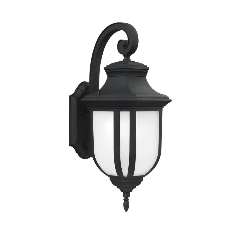 Generation Lighting - 8736301EN3-12 - One Light Outdoor Wall Lantern - Childress - Black