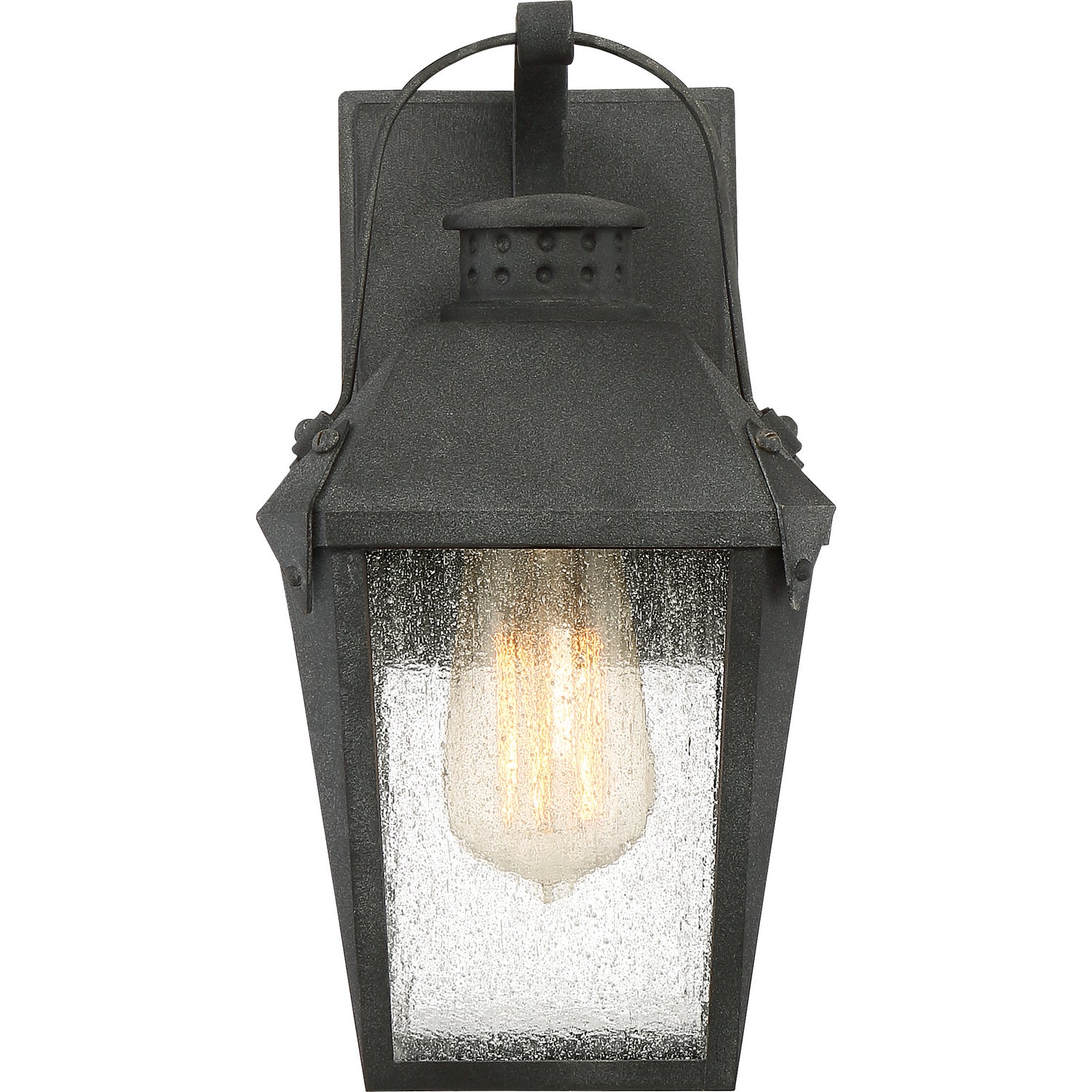 Quoizel - CRG8406MB - One Light Outdoor Wall Lantern - Carriage - Mottled Black