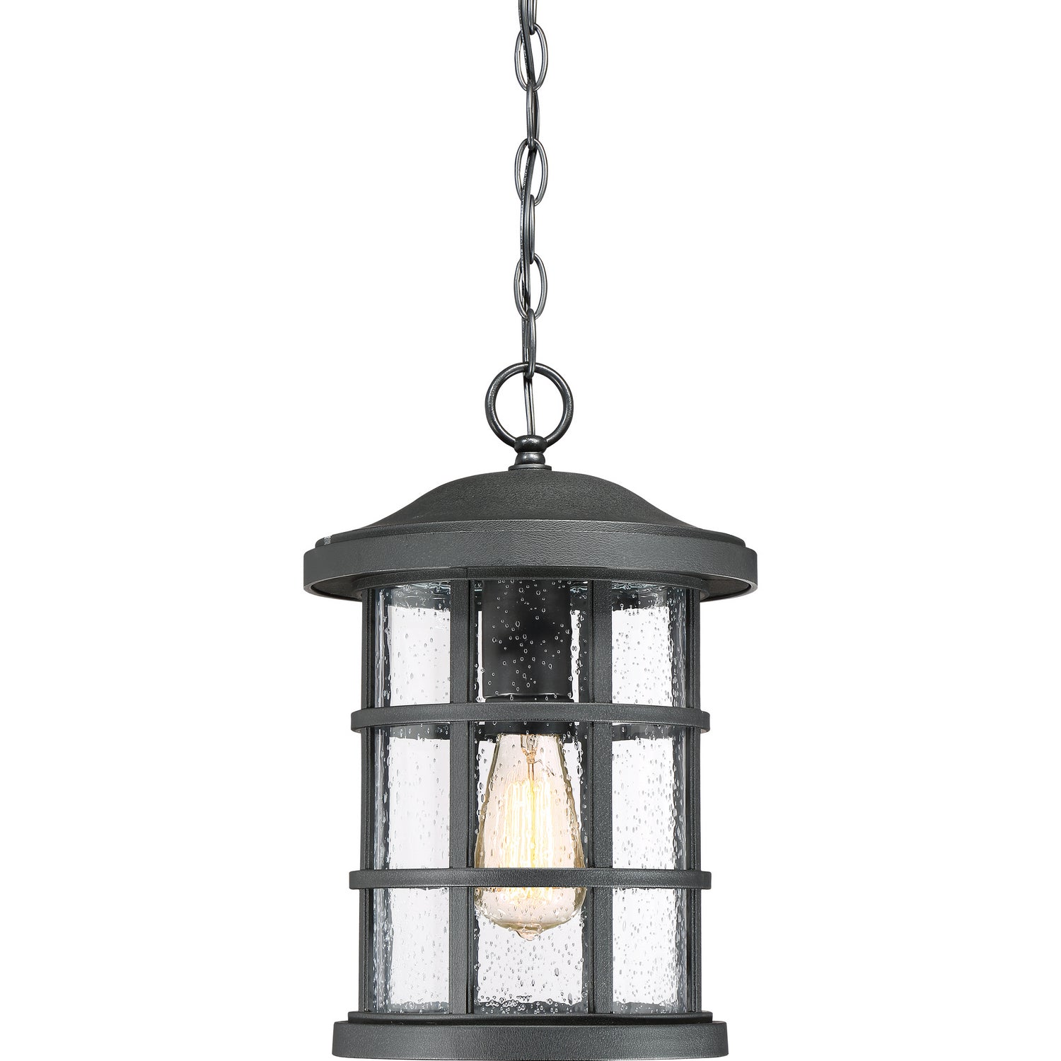 Quoizel - CSE1910EK - One Light Outdoor Hanging Lantern - Crusade - Earth Black