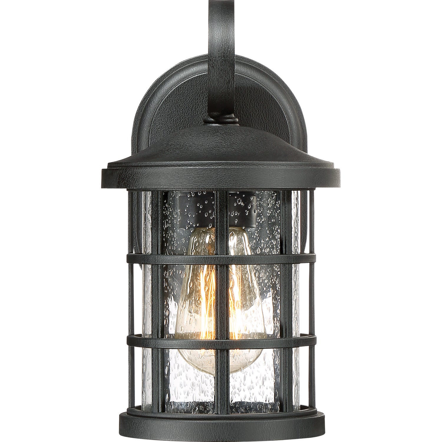 Quoizel - CSE8406EK - One Light Outdoor Wall Lantern - Crusade - Earth Black