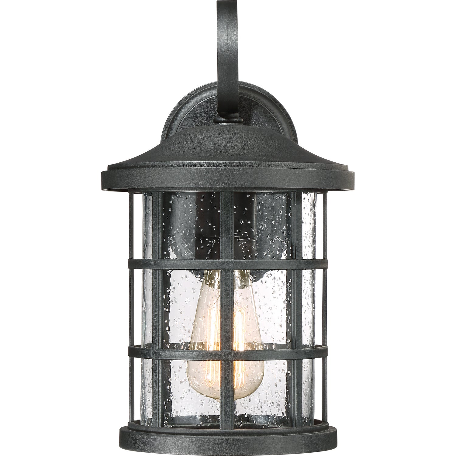 Quoizel - CSE8408EK - One Light Outdoor Wall Lantern - Crusade - Earth Black