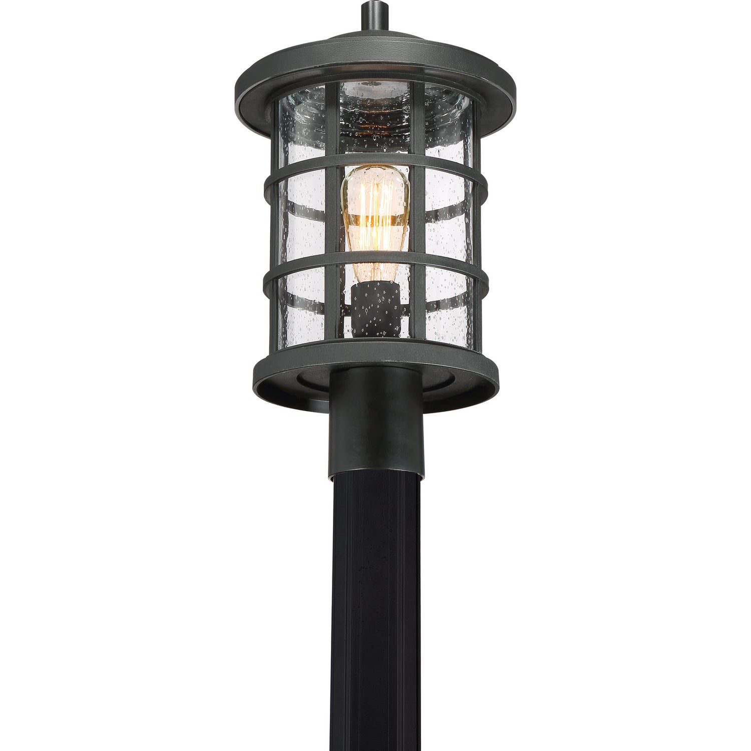 Quoizel - CSE9010EK - One Light Outdoor Post Mount - Crusade - Earth Black