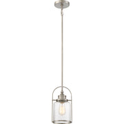 Quoizel - QPP2781BN - One Light Mini Pendant - Payson - Brushed Nickel