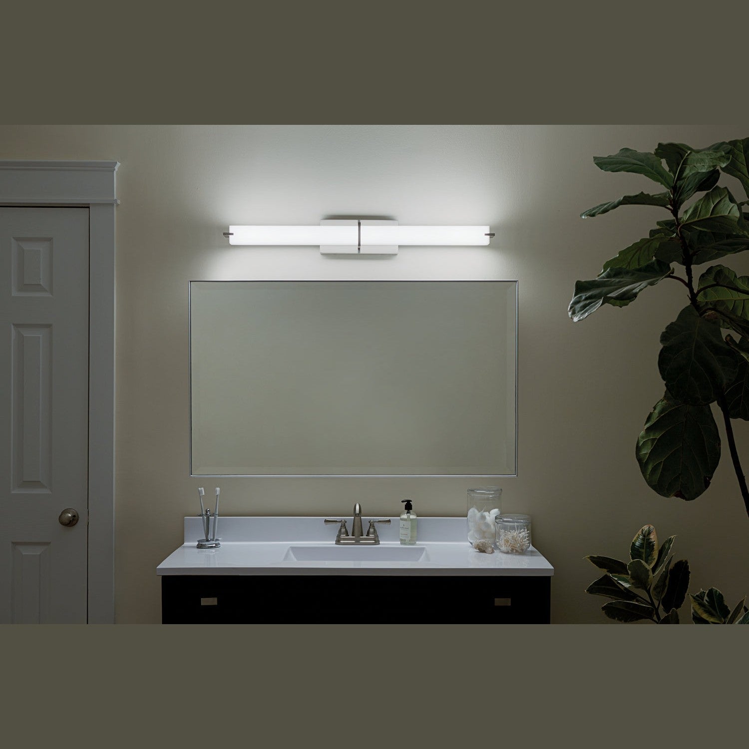 Kichler - 11147NILED - LED Linear Bath - Brushed Nickel