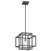Kichler - 43982BK - One Light Pendant - Taubert - Black